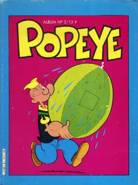 Scan de la Couverture Popeye n 2